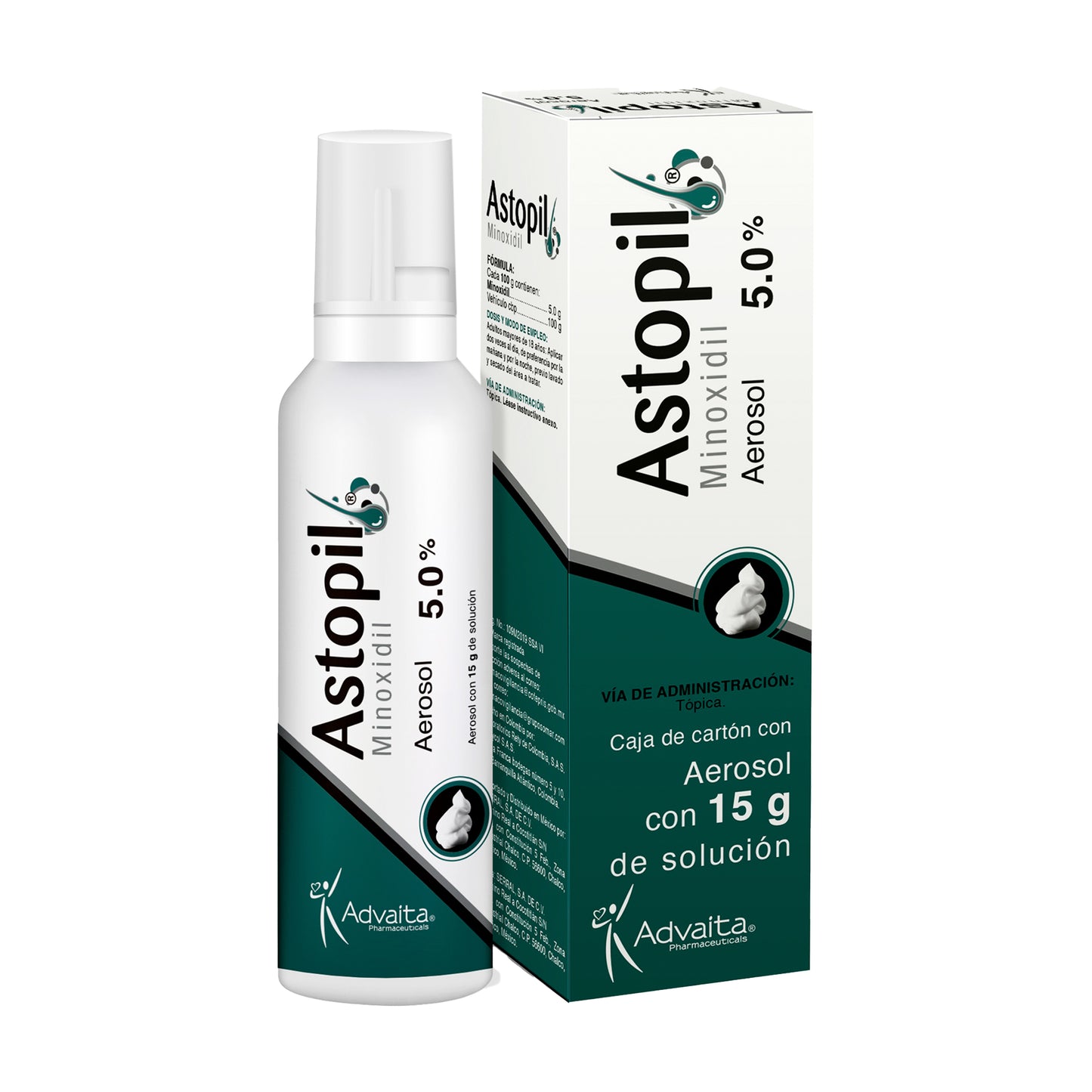 Astopil Minoxidil 5% Espuma 15ml