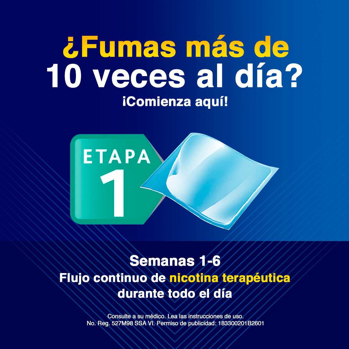 NiQuitin Etapa 1-3 Pack Tratamiento Para Dejar De Fumar