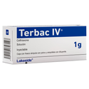 Terbac 1g IV fco c/ampula, ampolleta C/10ml sol iny SRL