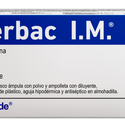 Terbac 1g IM fco C/ampula, ampolleta C/3.5 ml sol iny C/jeringa