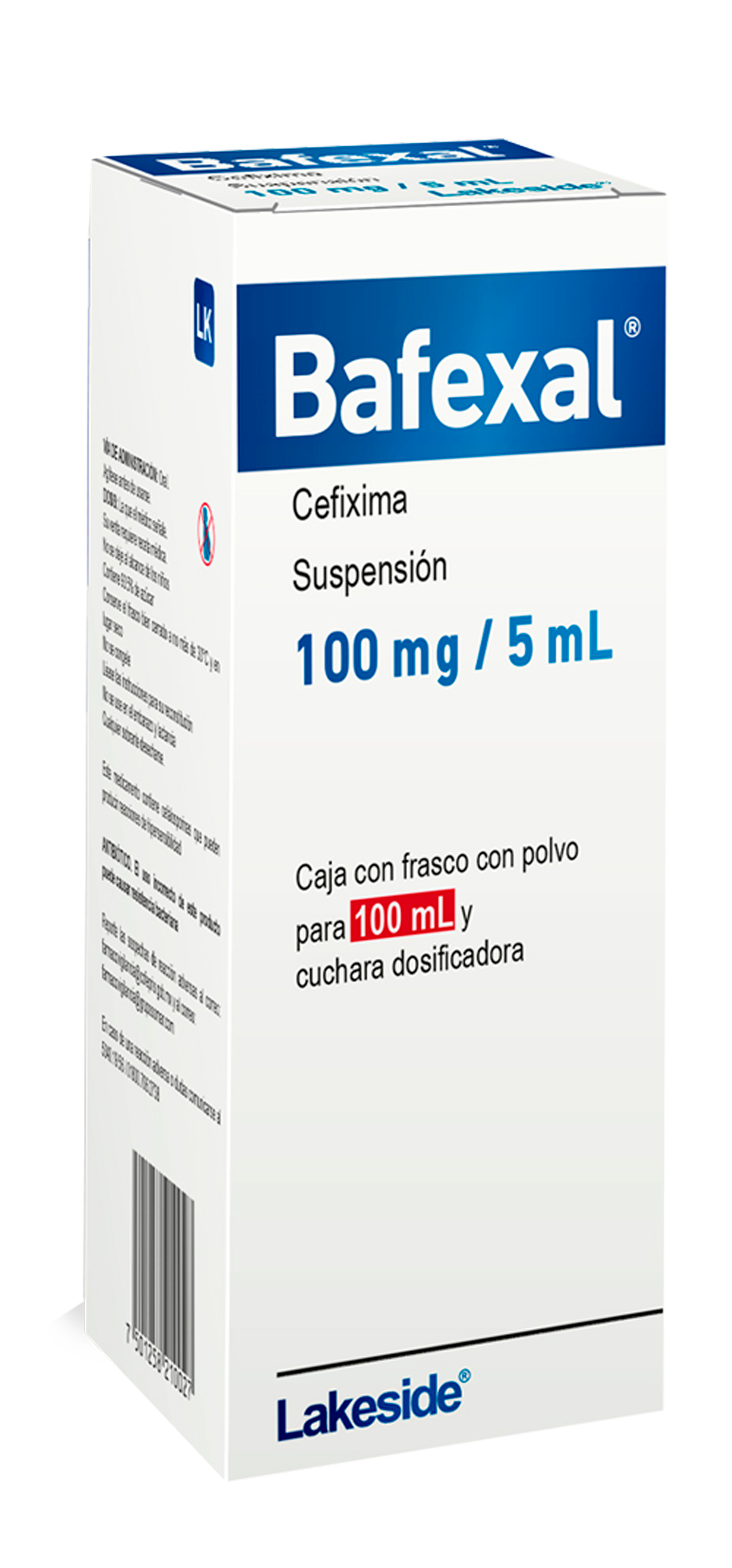 Bafexal 100mg 100ml suspensión Cefixima
