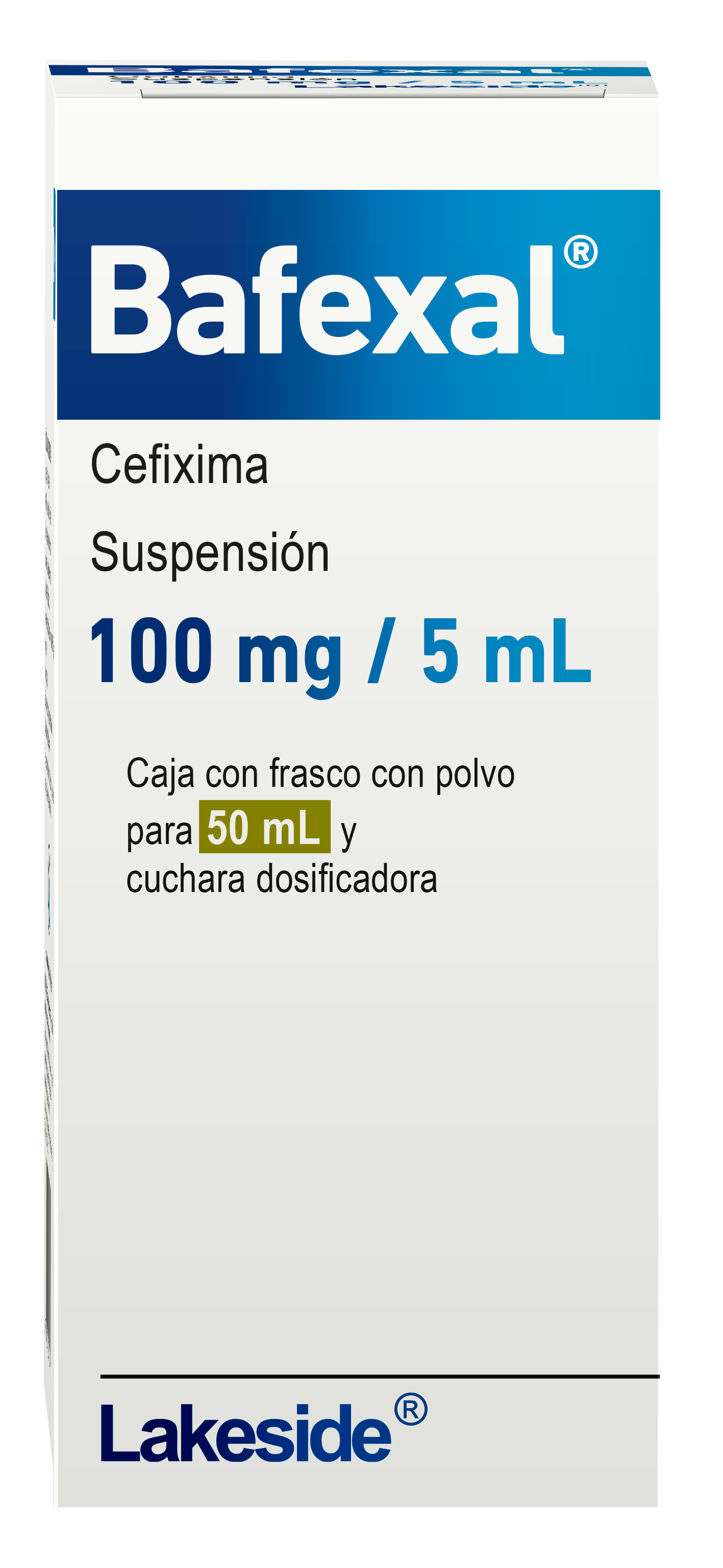 Bafexal 100mg/5ml FC/ 50ml susp Cefixima