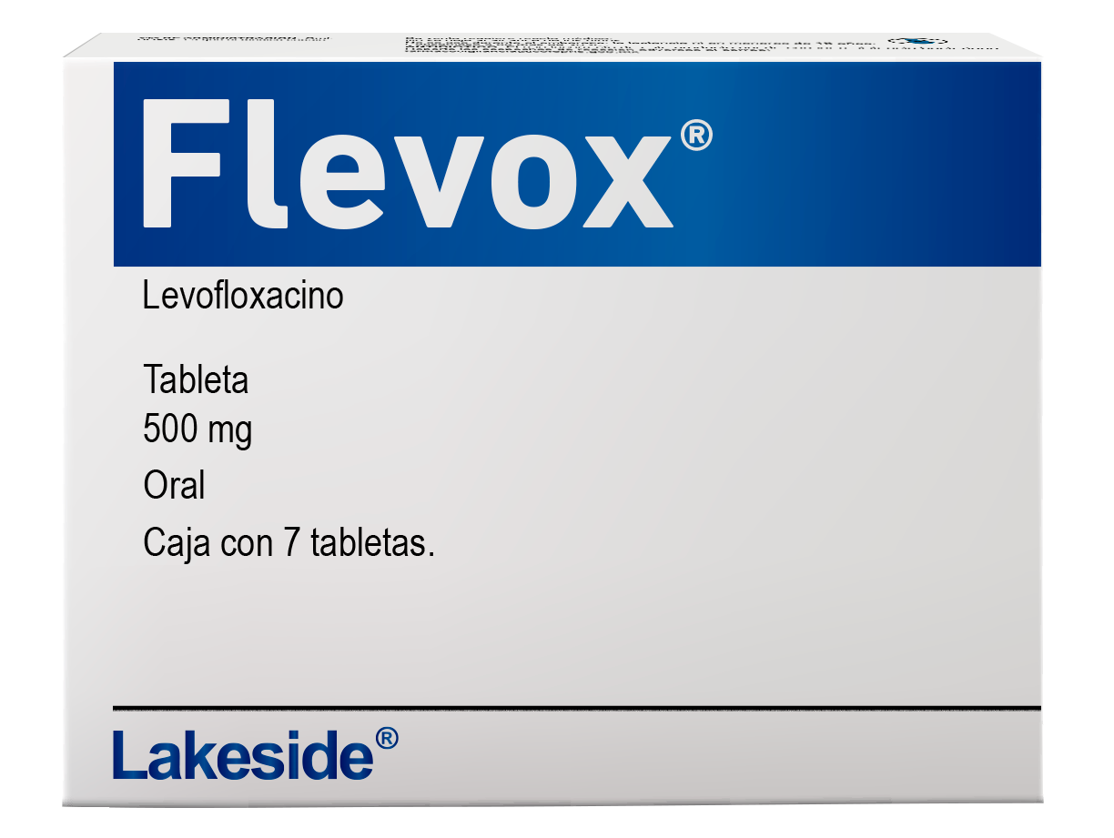 Flevox 500mg C/7 tab Levofloxacino