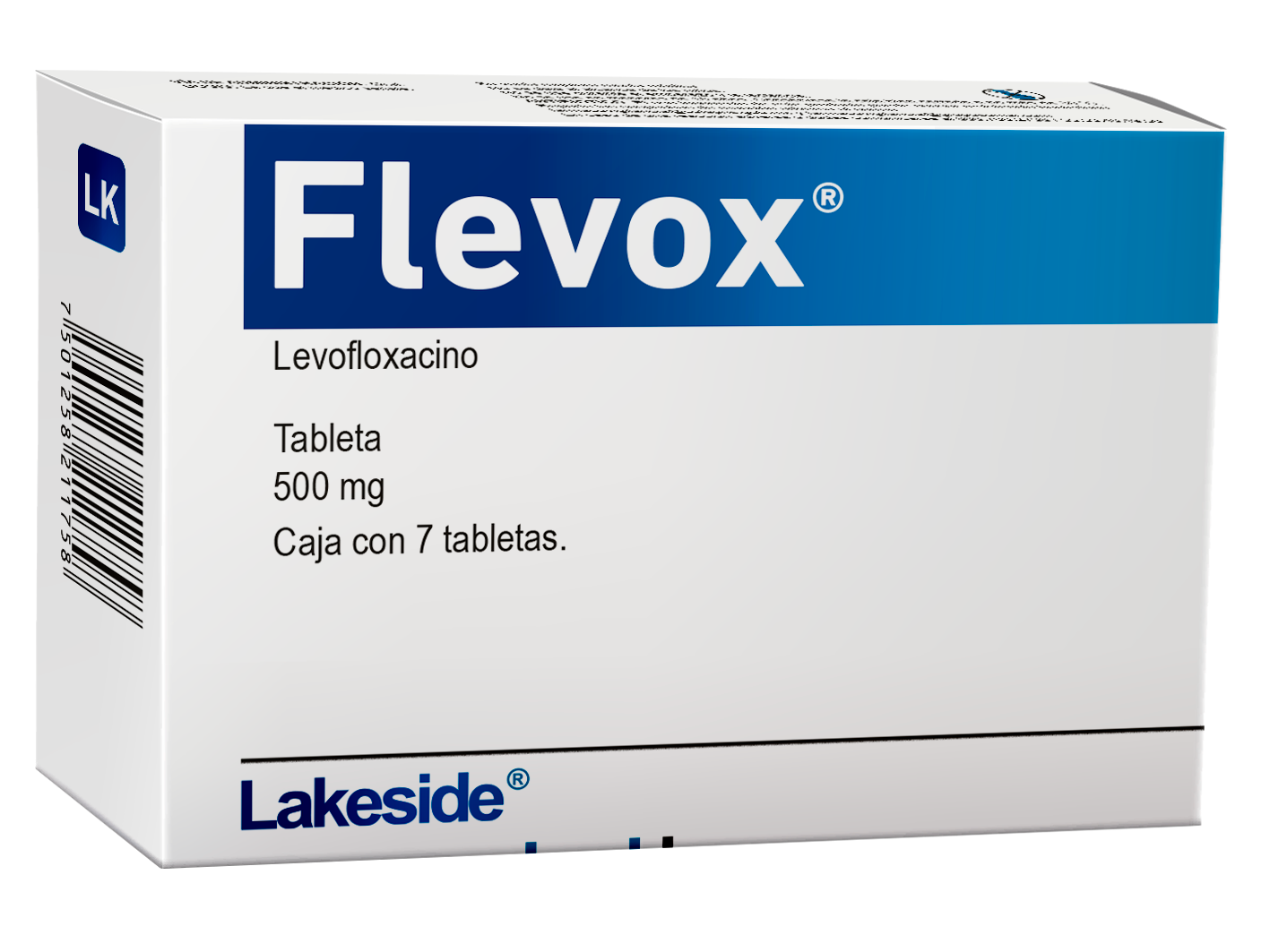 Flevox 500mg C/7 tab Levofloxacino
