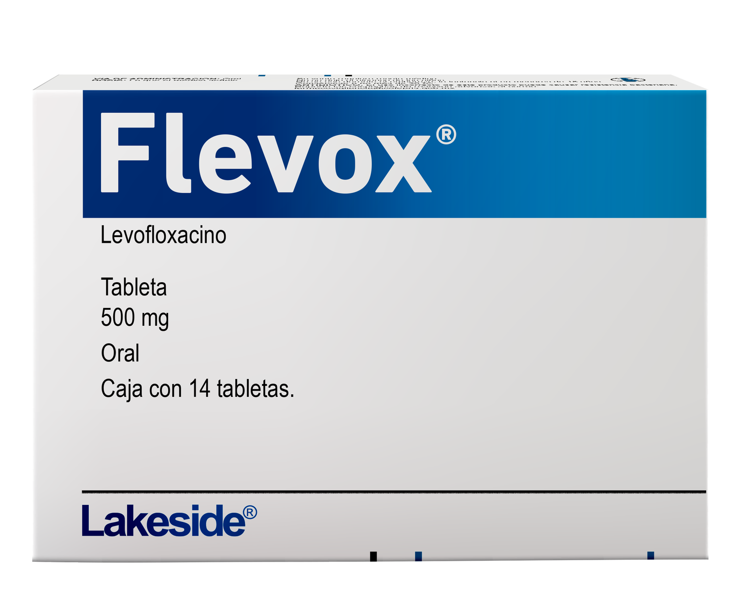Flevox 500mg C/14 tab Levofloxacino