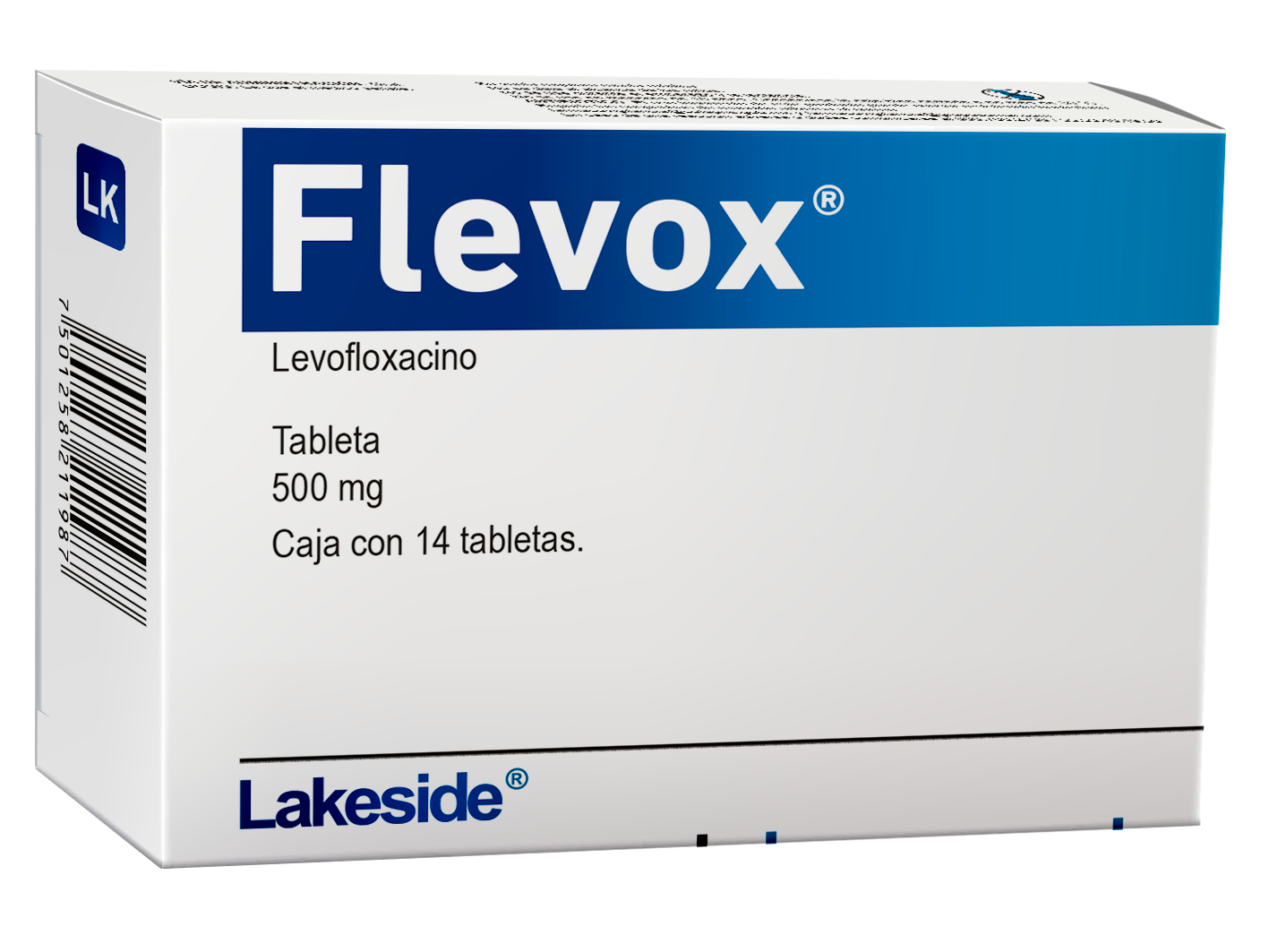Flevox 500mg C/14 tab Levofloxacino