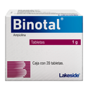 Binotal 1g C/28 Tab Ampicilina