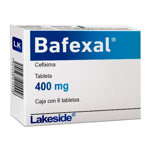 Bafexal 400 mg C/6 tab Cefixima