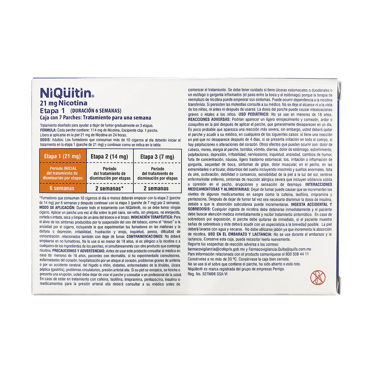 NiQuitin Tratamiento Completo Para Dejar De Fumar