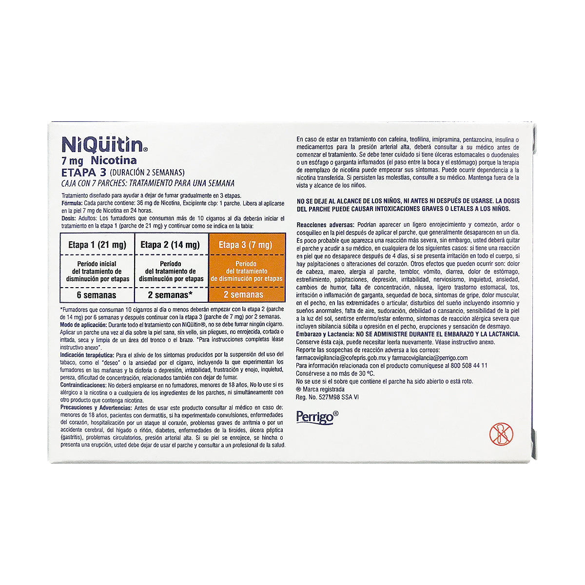 NiQuitin Tratamiento Completo Para Dejar De Fumar