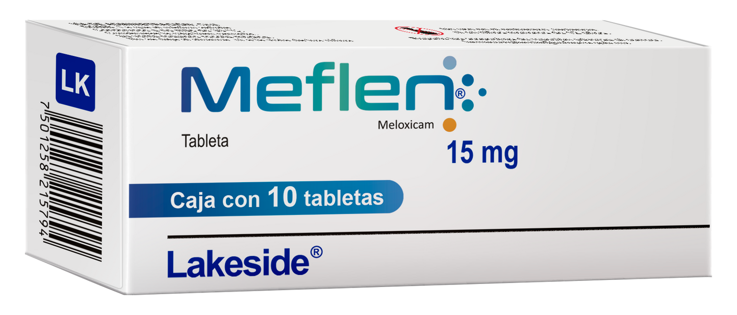 Meflen 15 mg C/10 tab Meloxicam