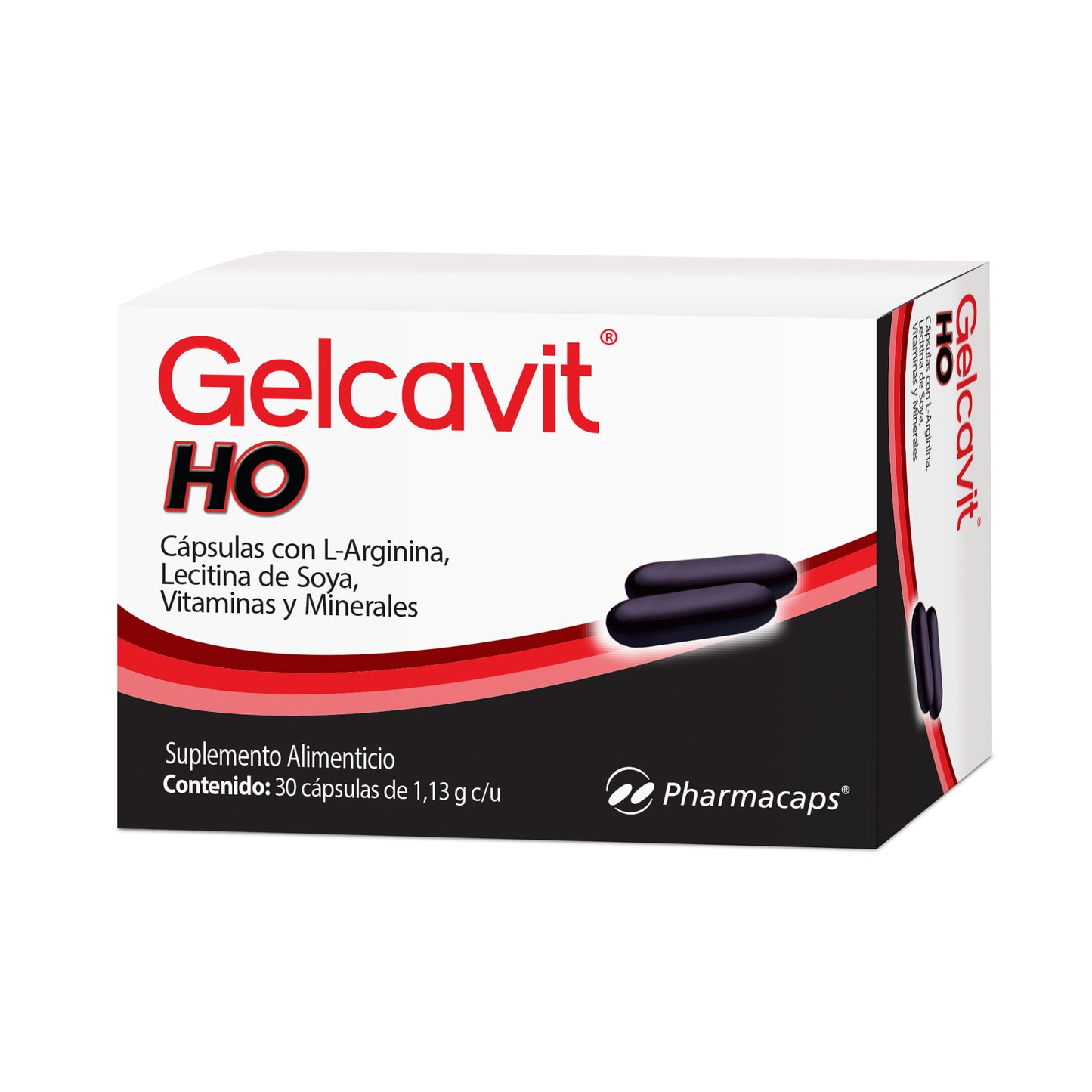 Gelcavit Ho L-arginina Con 30 Cápsulas Gelcaps