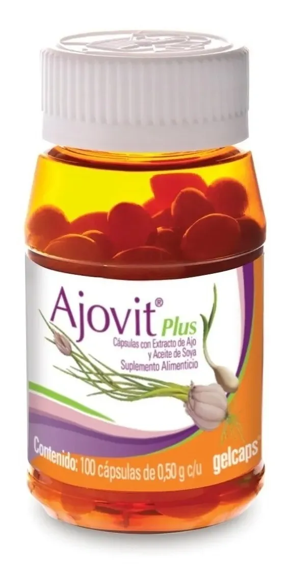Ajovit Plus Deodorizado 100 Cápsulas Gelcaps