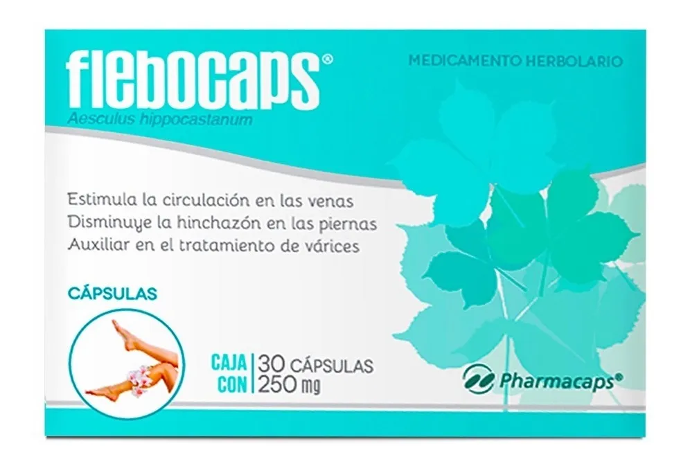 Tratamiento Para Varices Flebocaps C 30 Capsulas