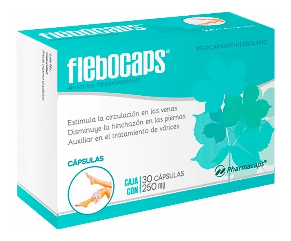 Tratamiento Para Varices Flebocaps C 30 Capsulas