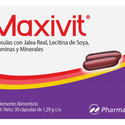 Maxivit Jalea Real Y Ajo Deodorizado Con 30 Caps Pharmacaps