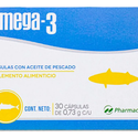 Omega 3 Con 30 Cápsulas Pharmacaps