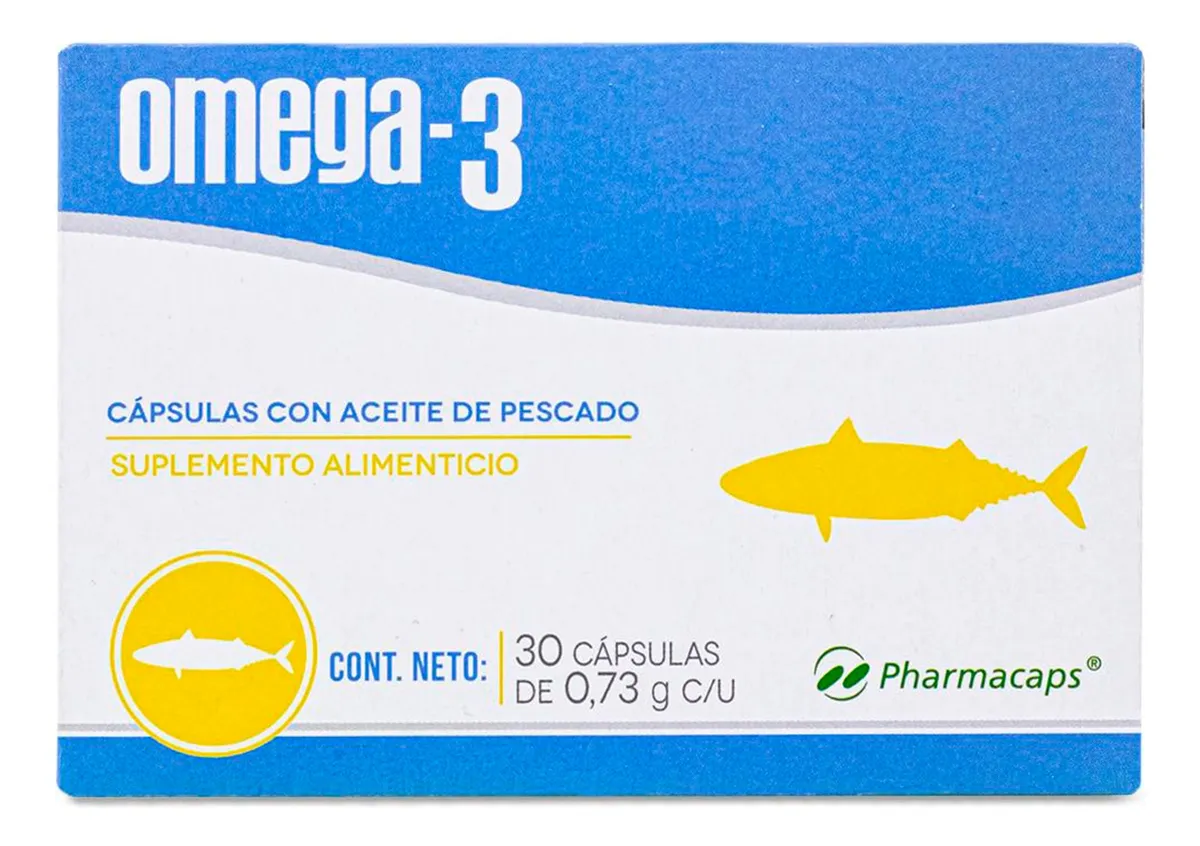 Omega 3 Con 30 Cápsulas Pharmacaps