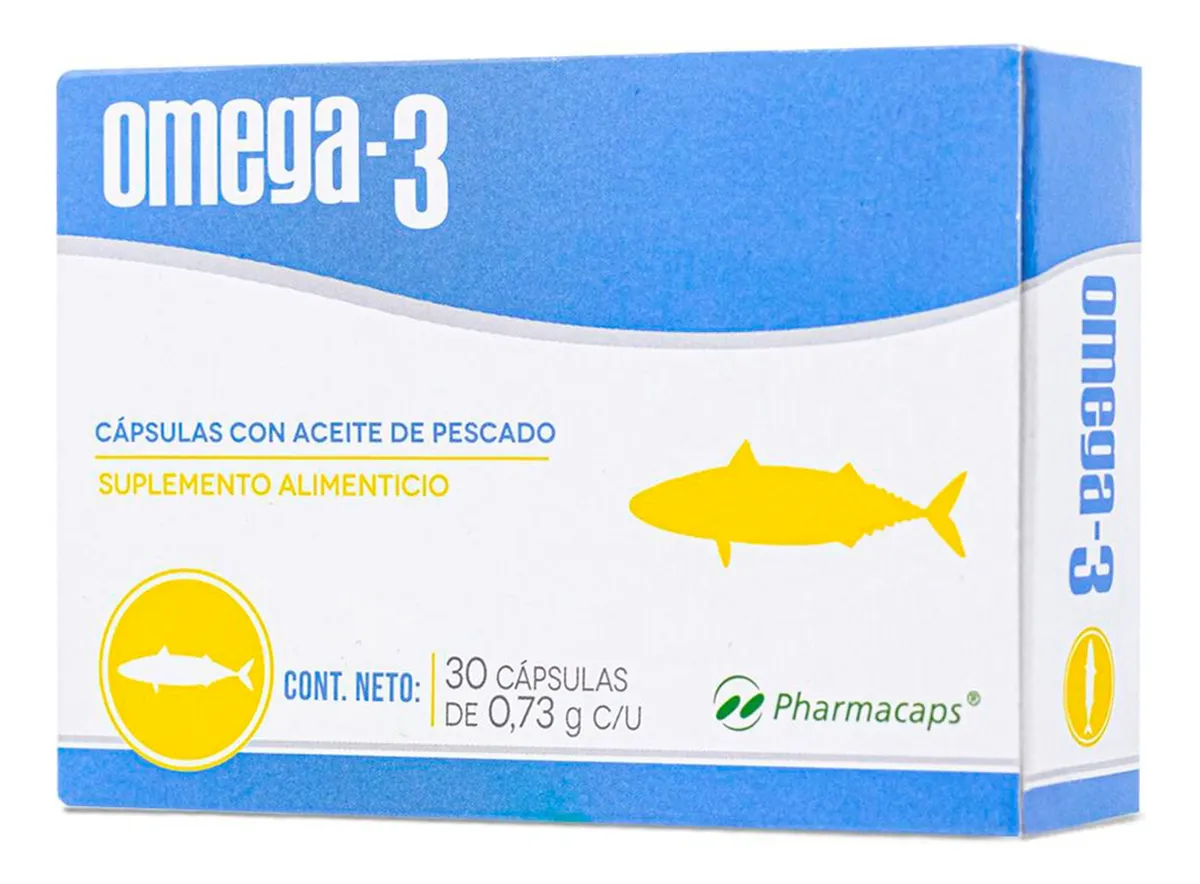 Omega 3 Con 30 Cápsulas Pharmacaps